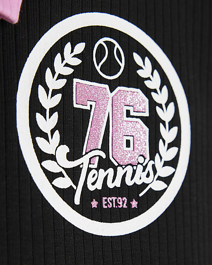 Girls Pink 2 Pack Tank Tops