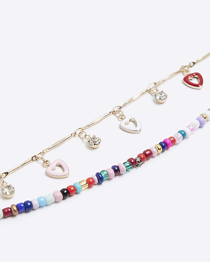 Multi Colour Anklet Bracelet