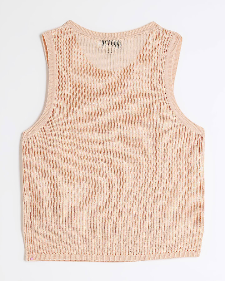 Girls Coral 2 in 1 Tank Top