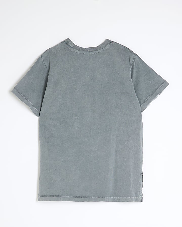 Girls Grey Good Energy Club T-Shirt