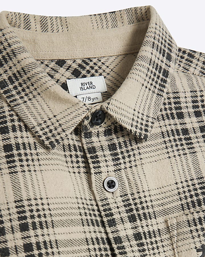 Boys Stone Shinjuku Check Shirt