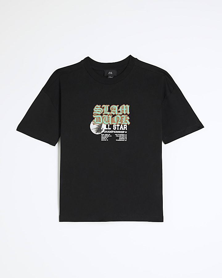 Boys Black Baller T-Shirt