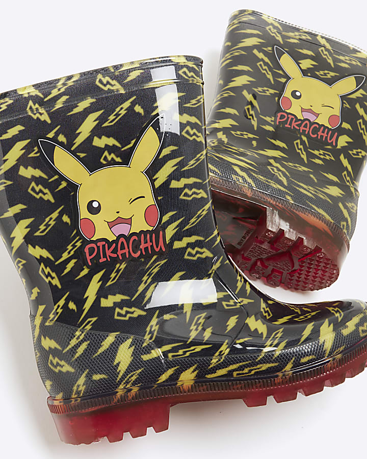 Yellow Pokemon Wellies