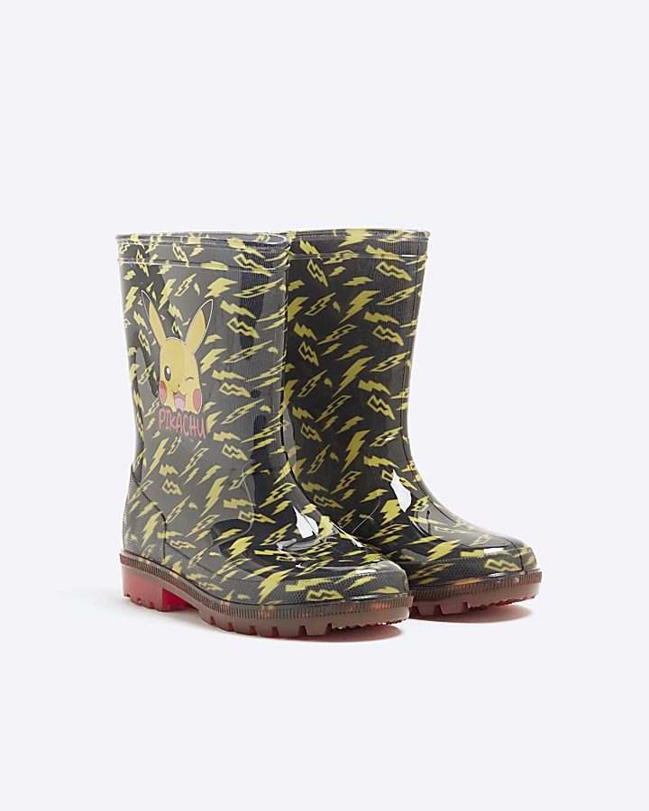 Yellow Pokemon Wellies