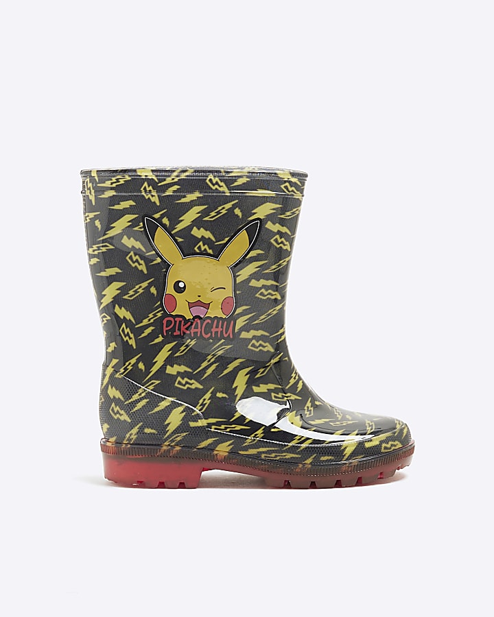 Yellow Pokemon Wellies