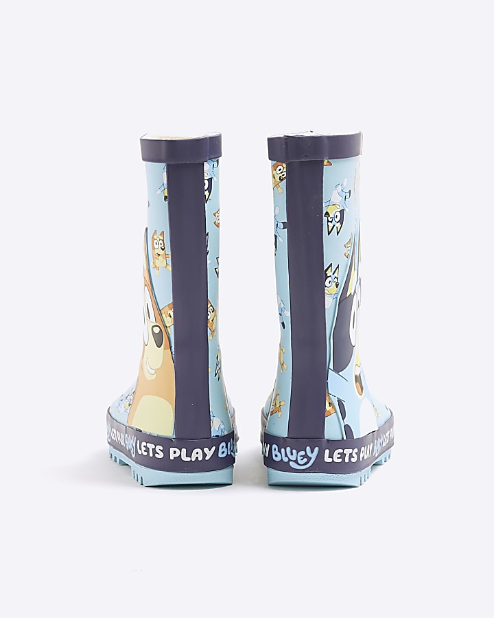 Blue Bluey Wellies