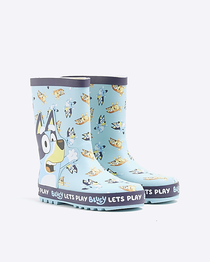 Blue Bluey Wellies