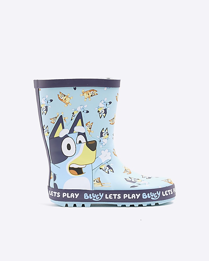 Blue Bluey Wellies