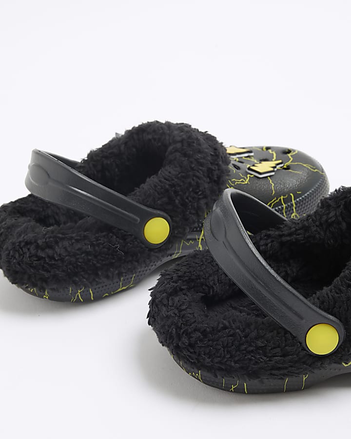 Black Pokemon Flash Borg Clogs