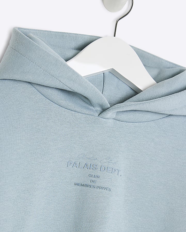 Mini Boys Blue Palais Hoodie