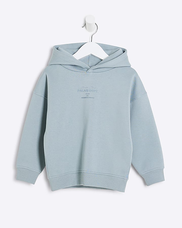 Mini Boys Blue Palais Hoodie