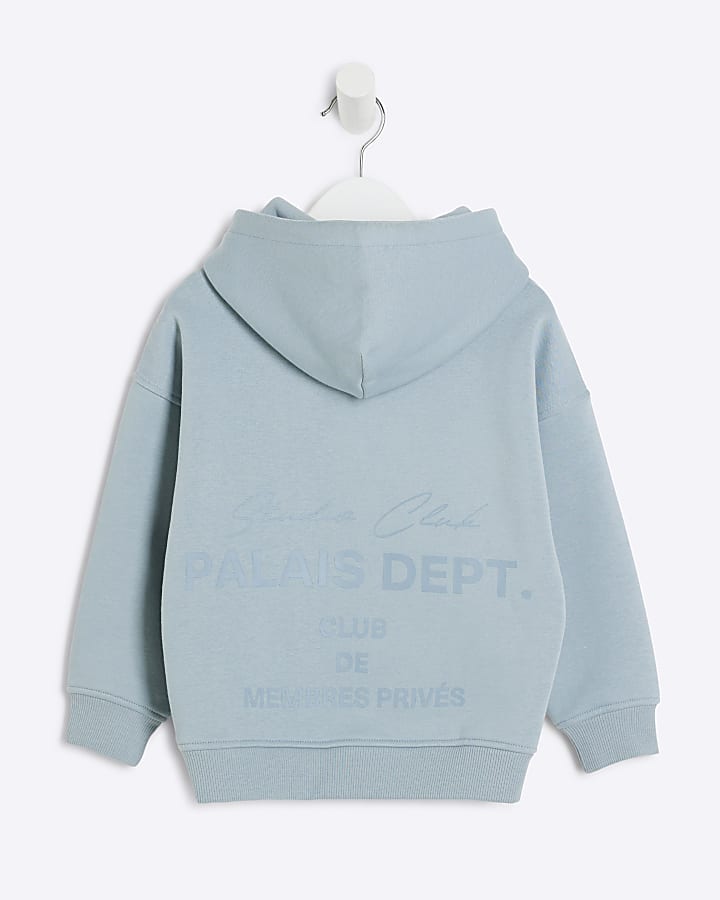 Mini Boys Blue Palais Hoodie