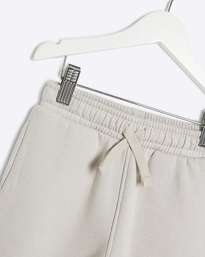 Mini Boys Beige Palais Essentials Joggers