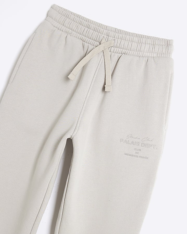 Boys Beige Palais Joggers