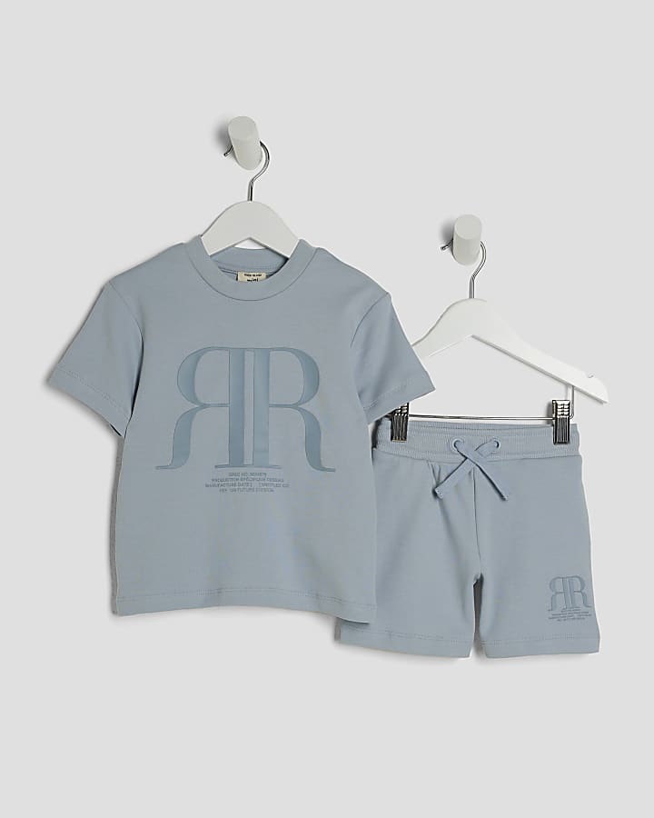 Mini Boys RR T-shirt And Short Sets