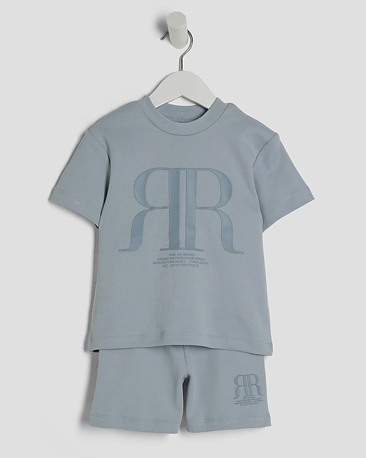 Mini Boys RR T-shirt And Short Sets