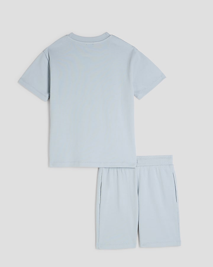 Boys Blue RR T-Shirt And Short Set