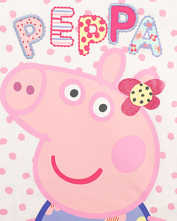 Mini White Peppa Pig Pyjamas