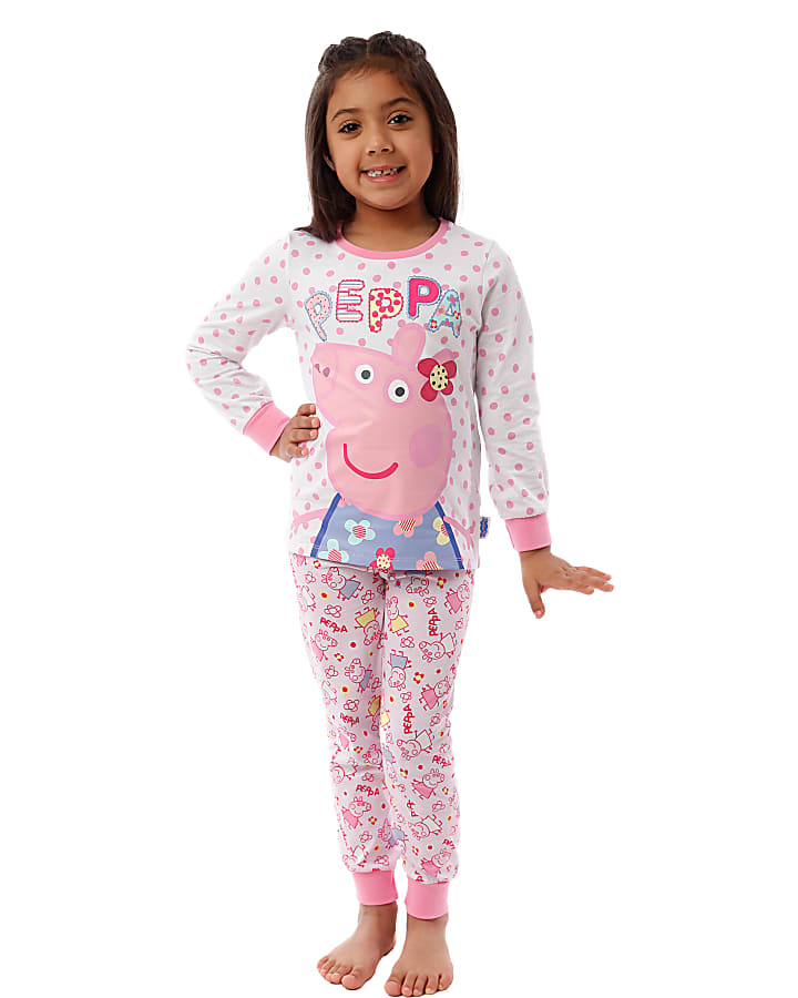 Mini White Peppa Pig Pyjamas