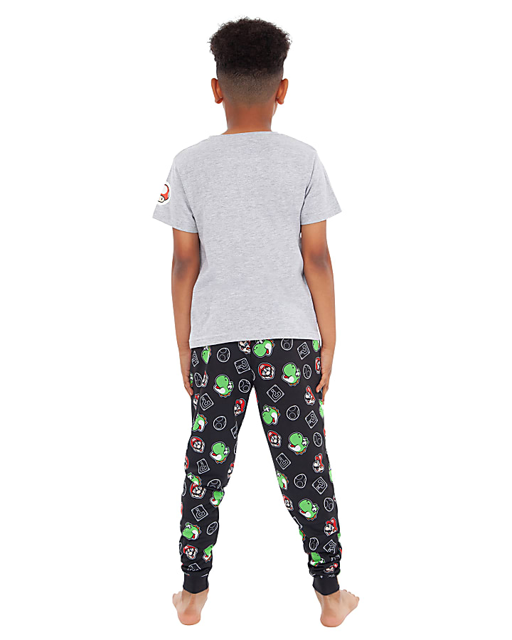 Grey Super Mario Pyjamas set