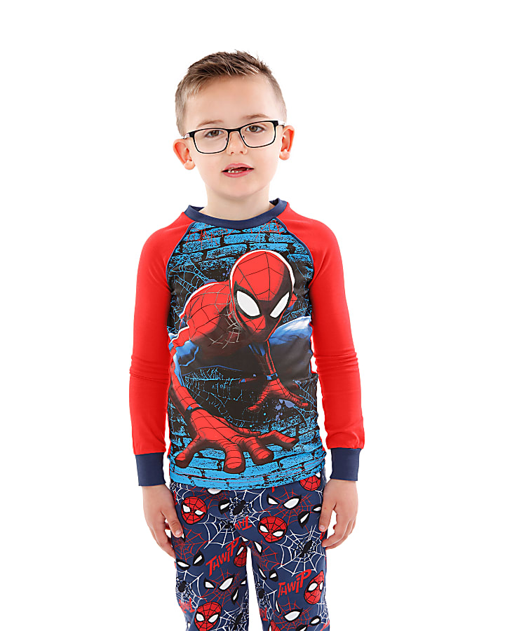 Blue Spiderman Pyjamas Set