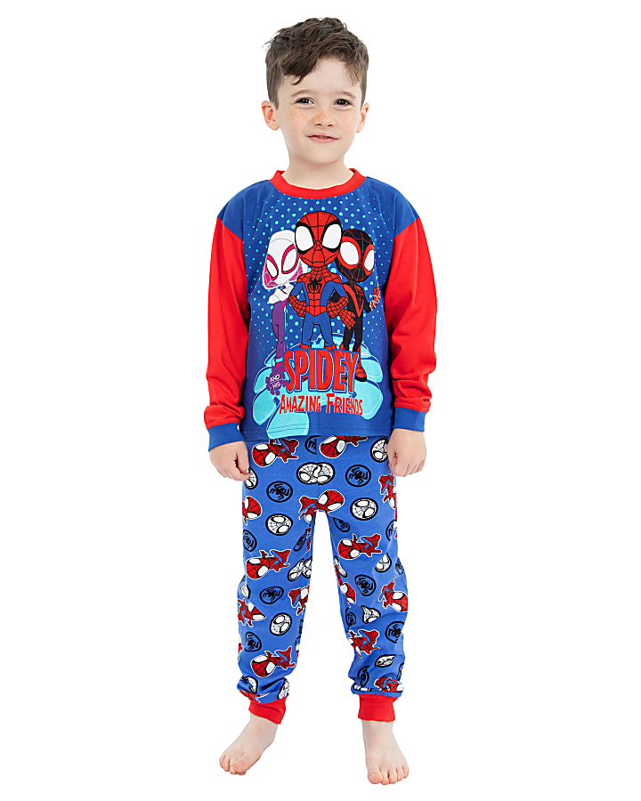 Blue Spidey and Friends Pyjama Set