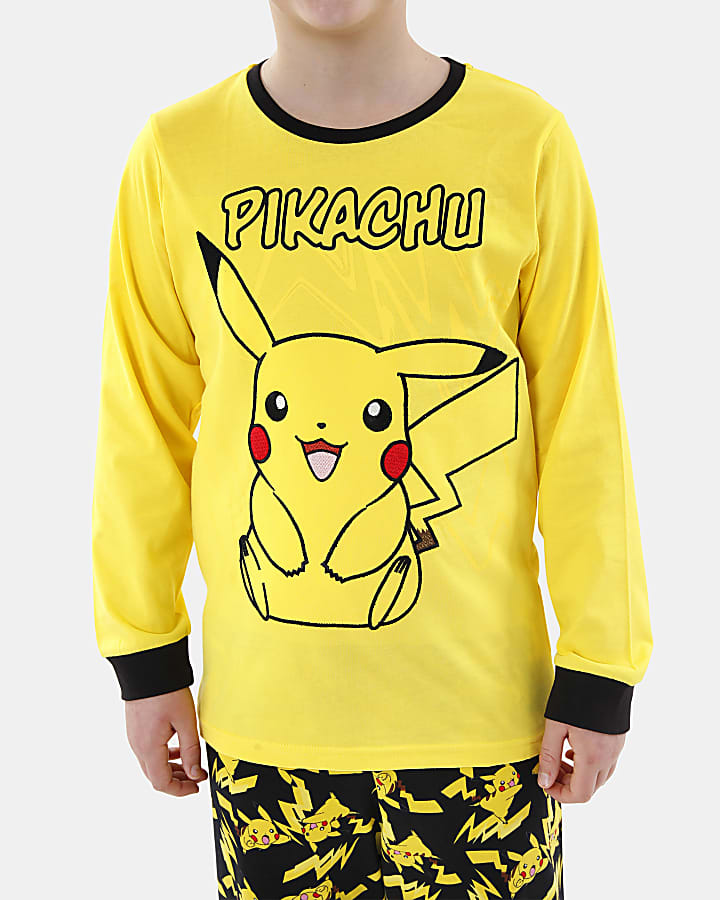 Yellow Pikachu Pyjama Set