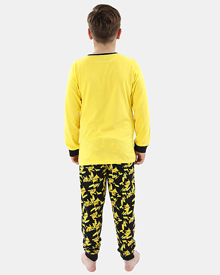 Yellow Pikachu Pyjama Set