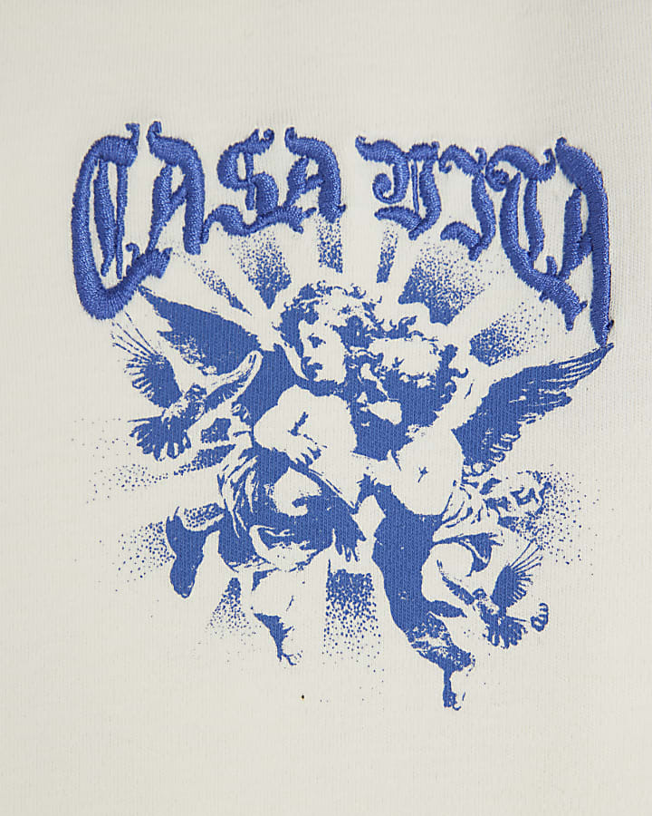 Boys Cream Casa Gothic T-Shirt