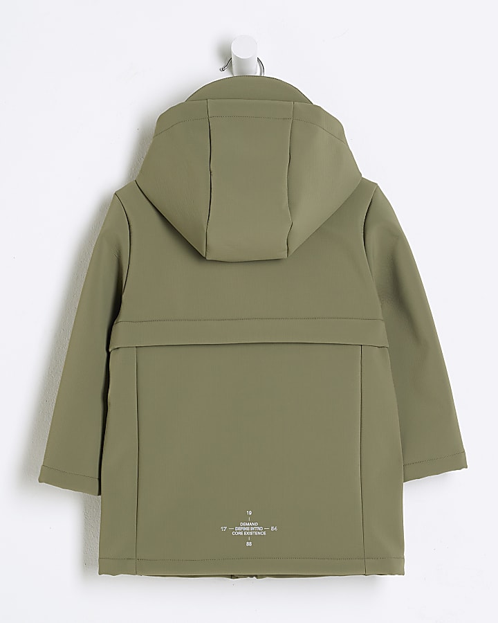 Mini Boys Khaki Padded Jacket