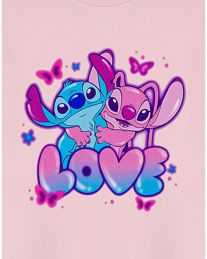 Pink Stitch Love T-Shirt