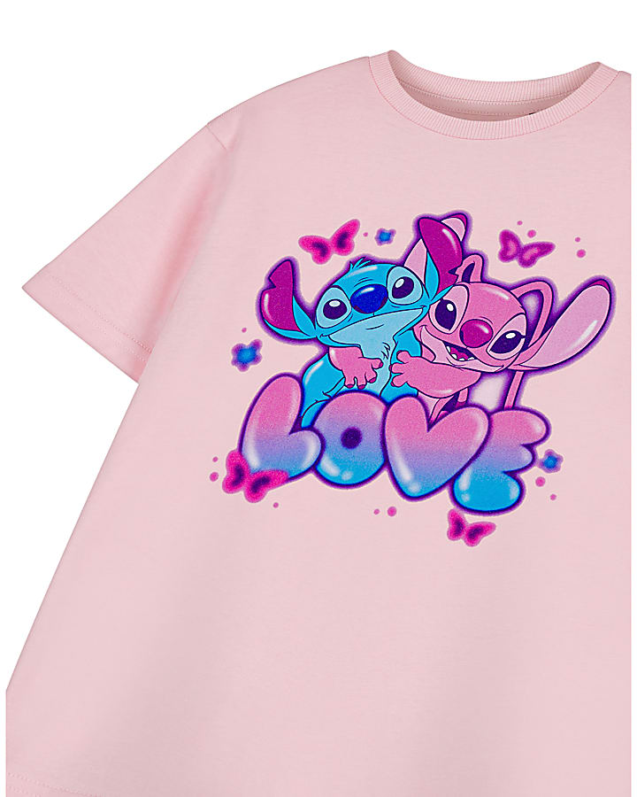 Pink Stitch Love T-Shirt