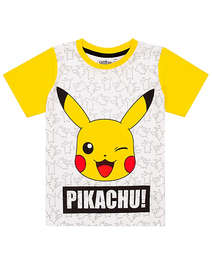 White Pokemon Pyjama Shorts Set