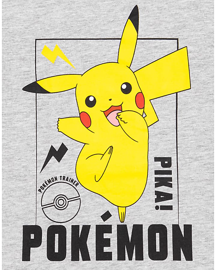 Grey Pikachu T-Shirt