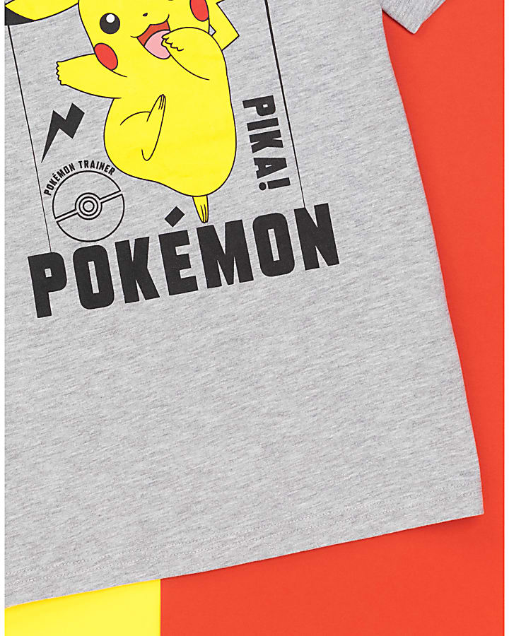 Grey Pikachu T-Shirt