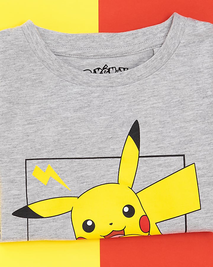 Grey Pikachu T-Shirt