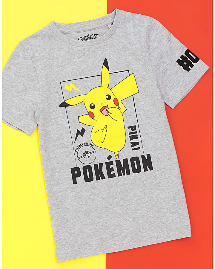 Grey Pikachu T-Shirt