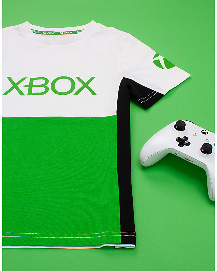 White XBOX Blocked T-Shirt