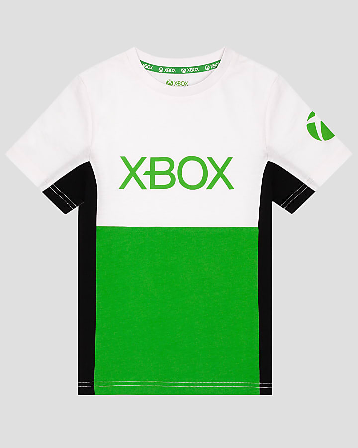 White XBOX Blocked T-Shirt