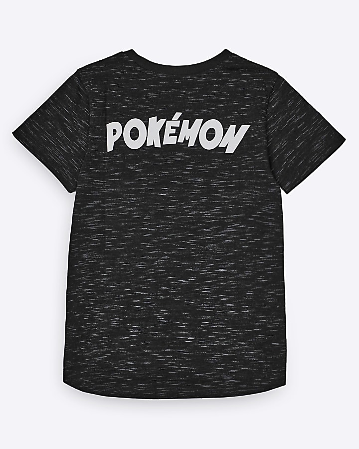 Black Pokemon Pokeball Graphic T-shirt
