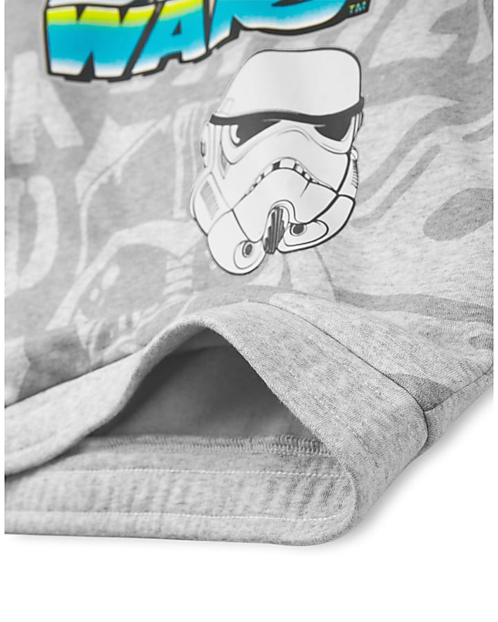 Grey Star Wars Hoodie