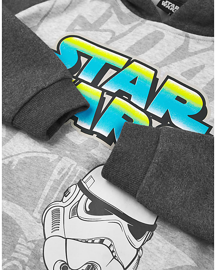 Grey Star Wars Hoodie