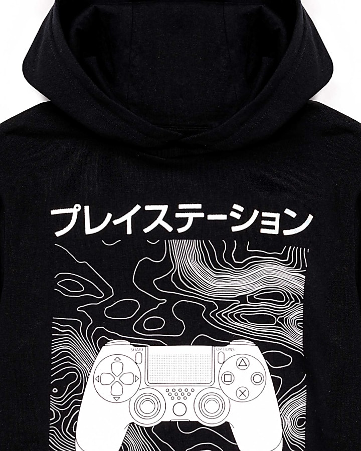 Black Playstation Hoodie