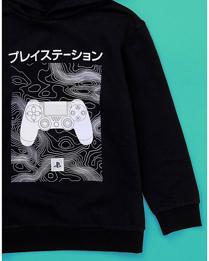Black Playstation Hoodie