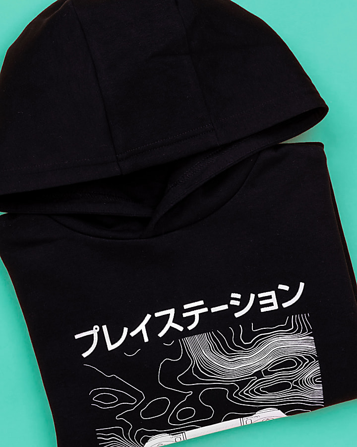 Black Playstation Hoodie