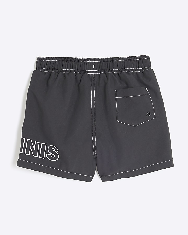 Mini Boys Black Luminis Swim Shorts