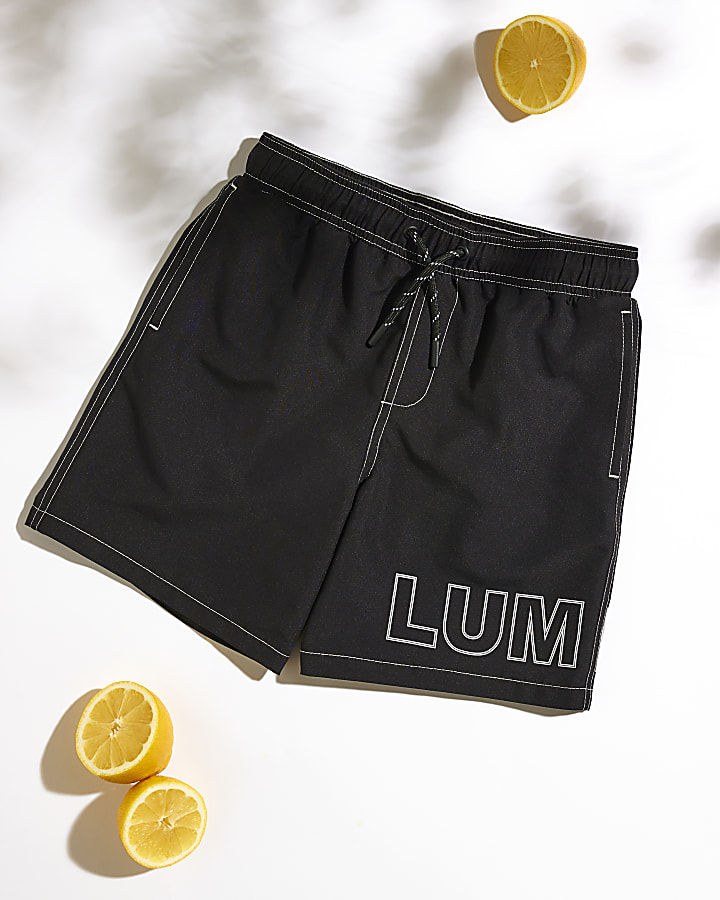 Boys Black Luminis Swim Shorts