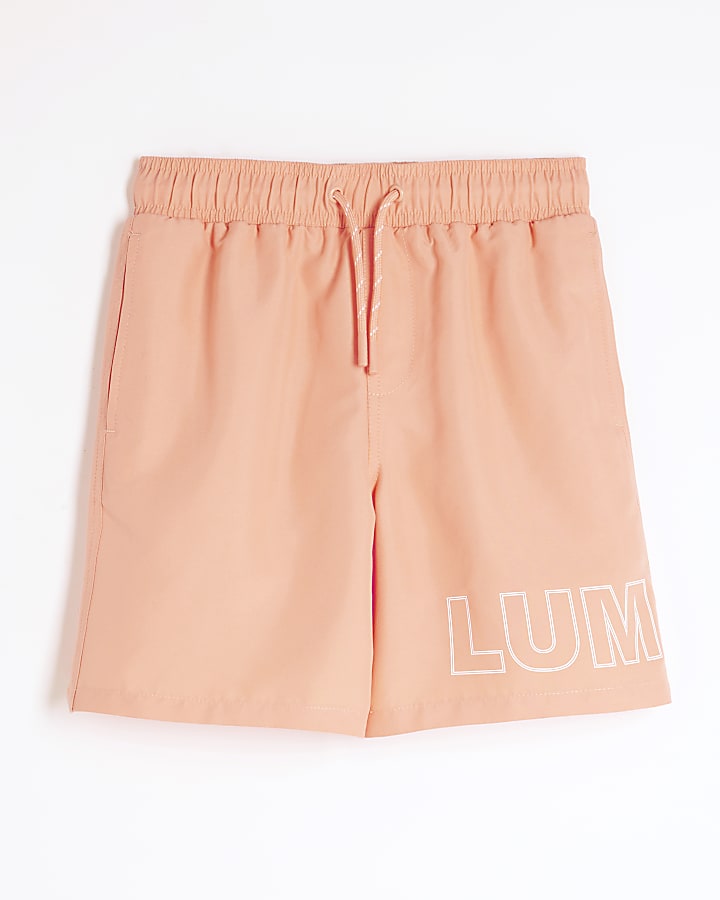 Boys Orange Luminis Swim Shorts