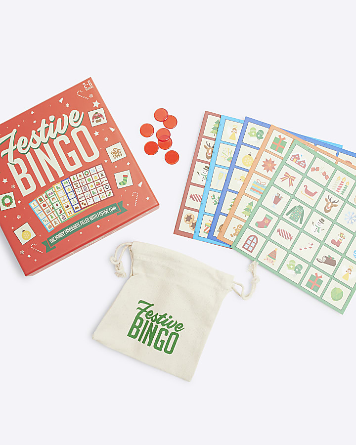 Red Festive Bingo Xmas Game