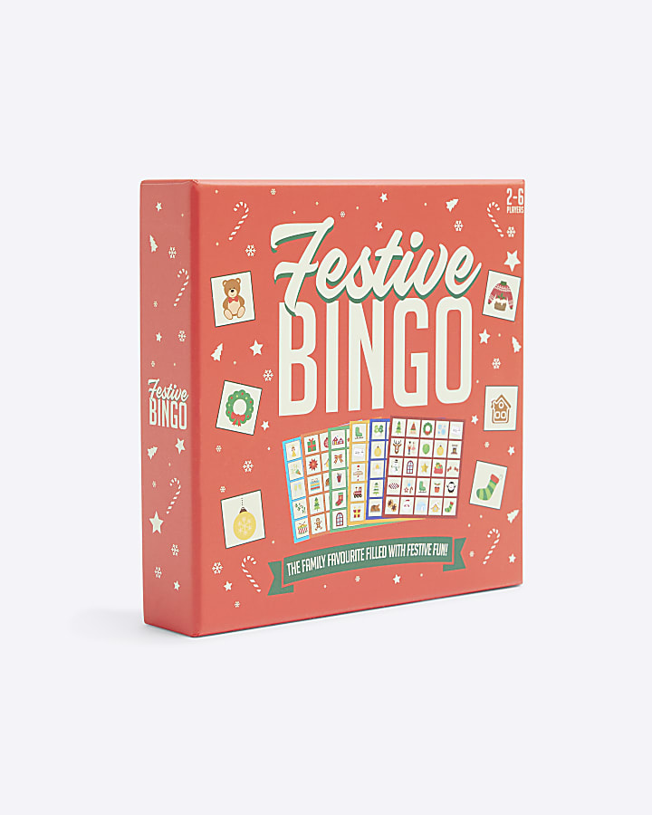 Red Festive Bingo Xmas Game